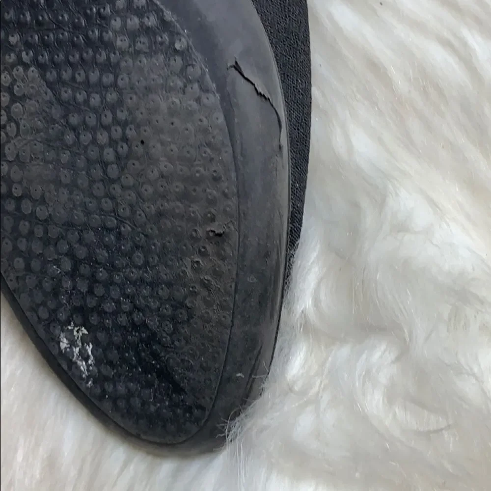 Robert Clegerie Black‎ Fabric Slip On Sz 7